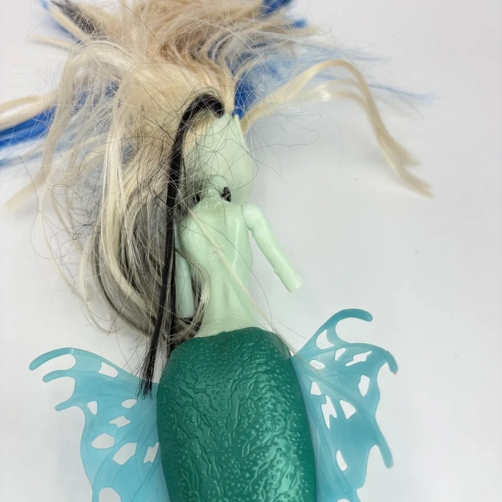 Monster High Frankie Stein Doll Great‎ Scarrier Reef Tail Green Mermaid *FLAWS*